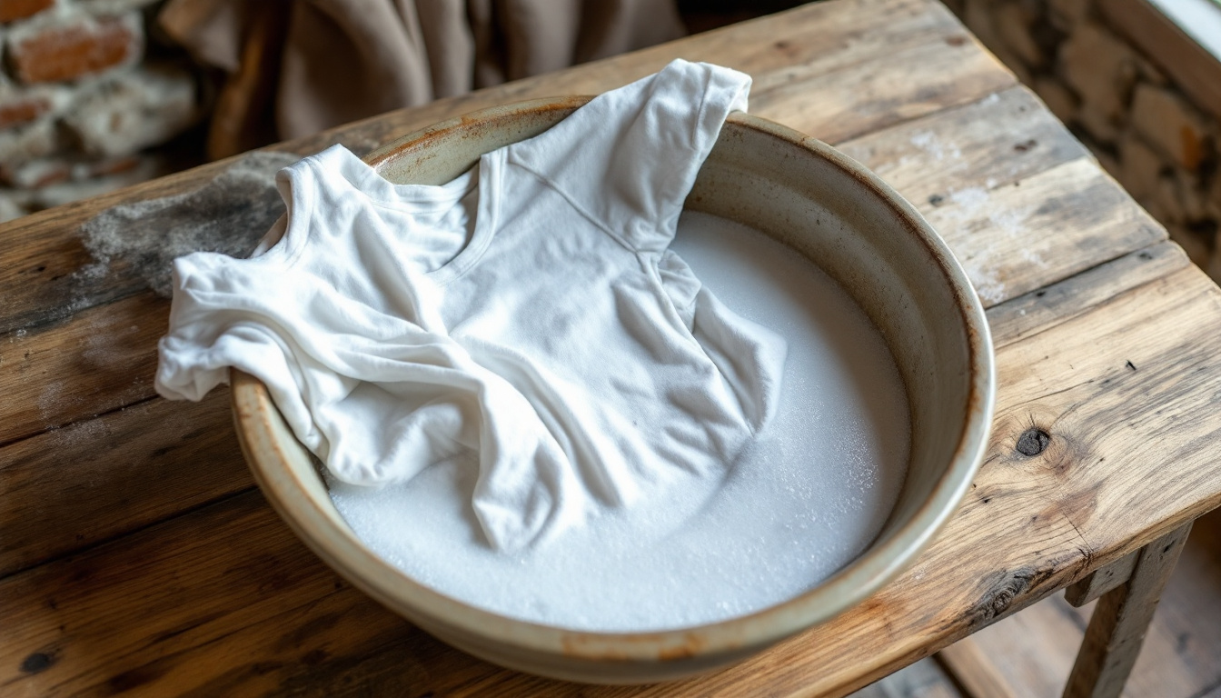 découvrez comment blanchir efficacement votre linge grâce au vinaigre blanc et au bicarbonate de soude. nos astuces pratiques et conseils vous aideront à retrouver des vêtements éclatants de propreté naturellement.