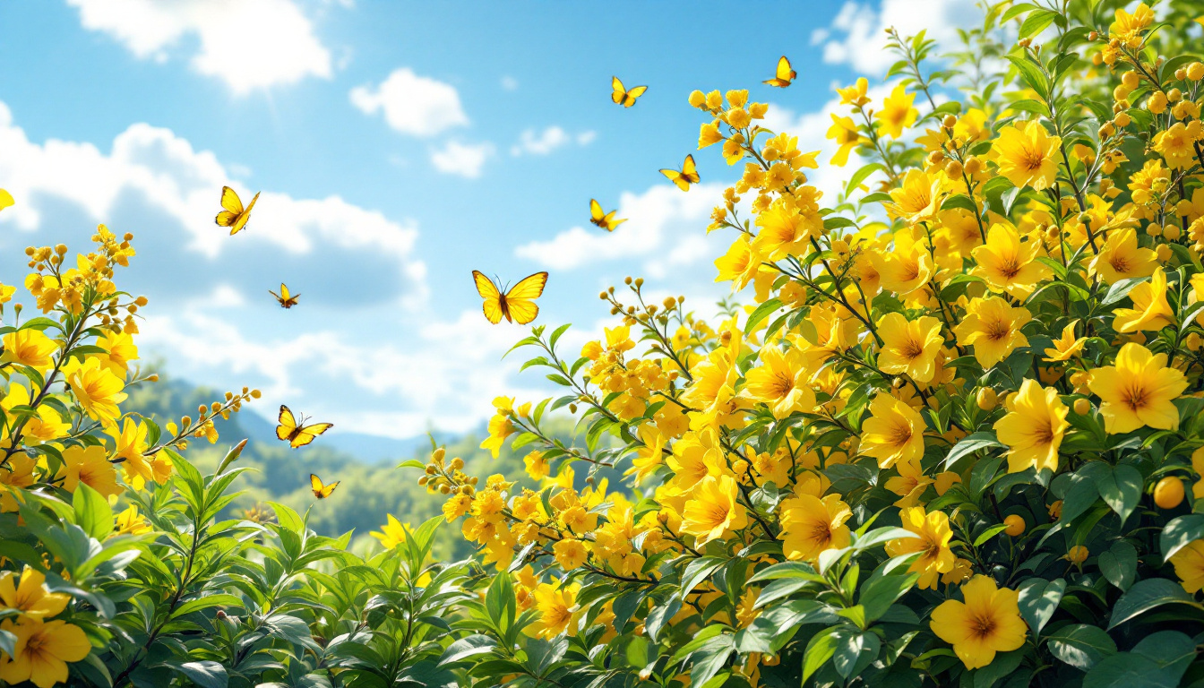 découvrez notre sélection des meilleurs arbustes à fleurs jaunes pour apporter éclat et luminosité à votre jardin. conseils, variétés et astuces pour réussir leur plantation et entretien.