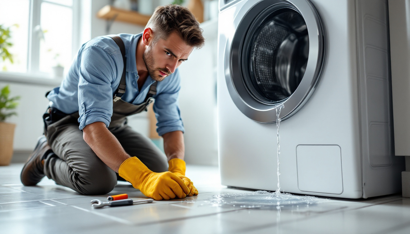 découvrez comment réparer une machine à laver qui fuit grâce à nos conseils pratiques et étapes essentielles. suivez nos instructions pour identifier la cause et résoudre rapidement les fuites d’eau.