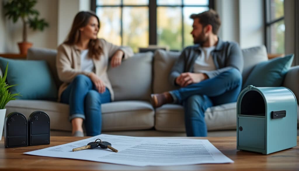 découvrez comment gérer le logement lors d'une séparation avec un bail à deux noms : conseils pratiques pour organiser la rupture en toute sérénité.